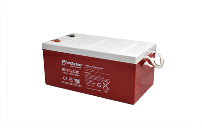 12V 260AH Deep Cycle AGM Battery (ED122600)