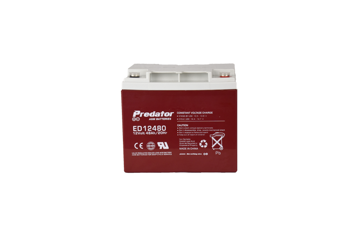12V 48AH Deep Cycle AGM Battery (ED12480)