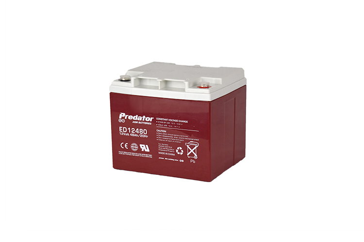 12V 48AH Deep Cycle AGM Battery (ED12480)