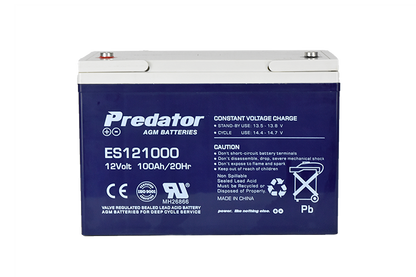 12V 100AH Multi-Purpose AGM Battery (ES121000)