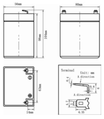 12V 2.9AH Multi-Purpose AGM Battery (ES1229)