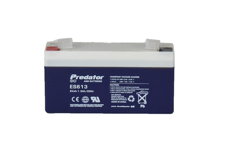 6V 1.3AH Multi Purpose AGM Battery (ES613)