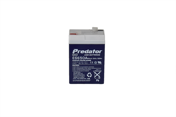 PREDATOR 6V 5AH MULTI-PURPOSE AGM BATTERY