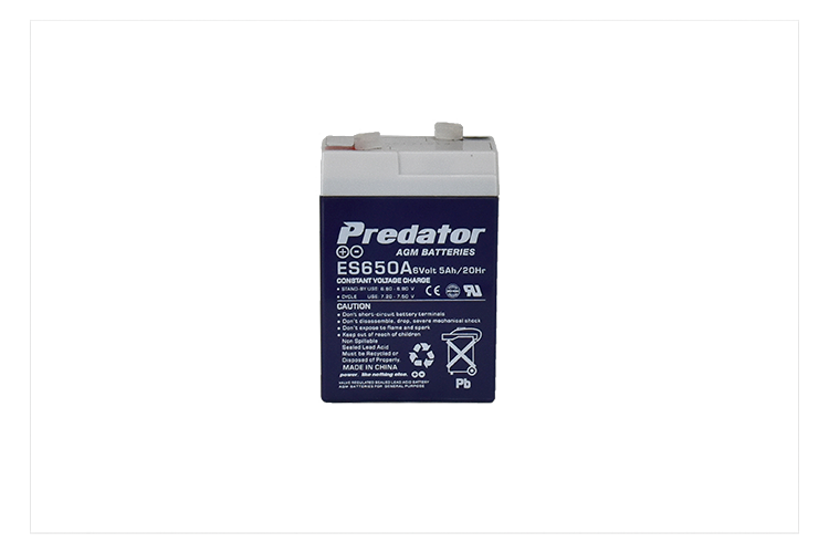 6V 5AH Multi Purpose AGM Battery (ES650A)