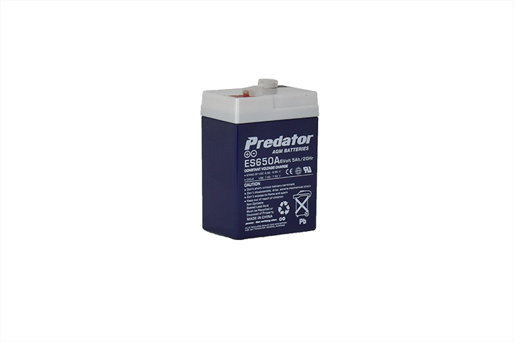 6V 5AH Multi Purpose AGM Battery (ES650A)