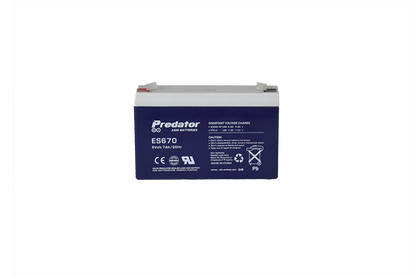6V 7AH Multi Purpose AGM Battery (ES670)
