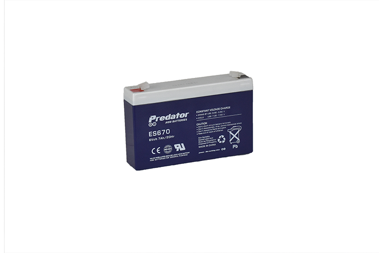 6V 7AH Multi Purpose AGM Battery (ES670)