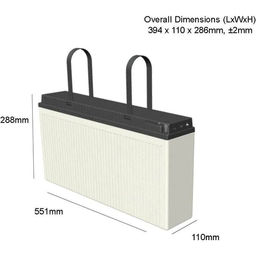 PREDATOR 12V 150AH SLIM DEEP CYCLE GEL BATTERY