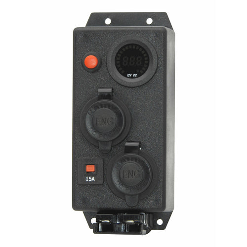 12V/24V VOLT CONTROL BOX - 2X ENGEL + 50A ANDERSON