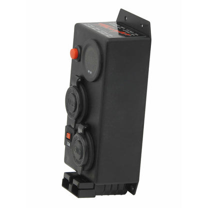 12V/24V VOLT CONTROL BOX - 1X ENGEL 1X DUAL USB 1X 50A ANDERSON