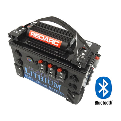 Thumper Lithium Battery Hub 120AH REDARC Front Mount + Bluetooth