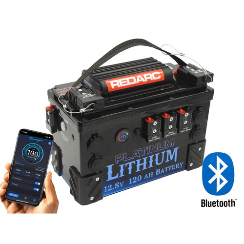 Thumper Lithium Battery Hub 120AH REDARC Front Mount + Bluetooth