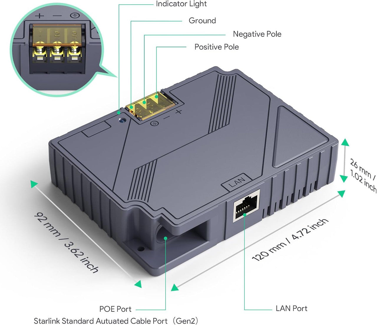 STARLINK GEN2 DC-DC POWER CONVERTER