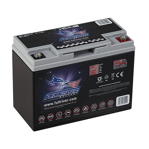 Fullriver 12V 14Ah 185CCA High Crank AGM Battery (HC14B)