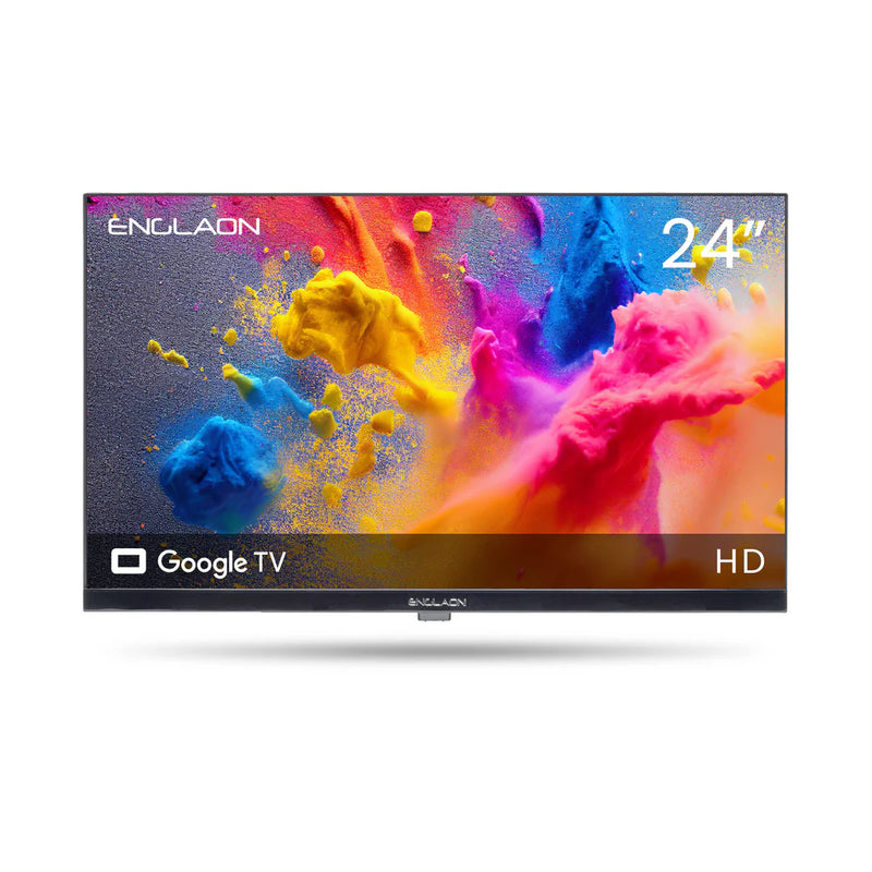 24” HD 12V Google TV Android 14, Built-in Google Cast & Bluetooth