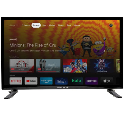 27’’ Full HD 12V Smart TV With Chromecast, Bluetooth & Google TV