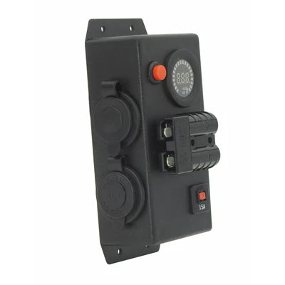 12V/24V LHM VOLT CONTROL BOX - 1X ACCESSORY SOCKET 1X MERIT 1X ANDERSON