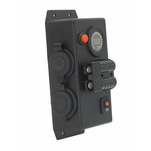 12V/24V VOLT CONTROL BOX - 1X MERIT 1X ENGEL 1X 50A ANDERSON