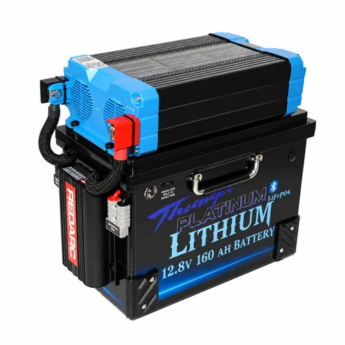 Getaway 160Ah Lithium Battery Hub | REDARC 25A/40A & 2000W Inverter