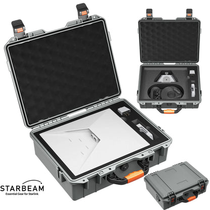 STARLINK MINI HARD PROTECTIVE TRAVEL CASE WITH STORAGE GREY