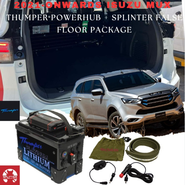 THUMPER BATTERY HUB + SPLINTER FALSE FLOOR - ISUZU MUX
