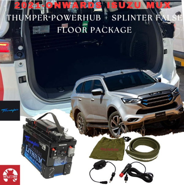 THUMPER BATTERY HUB + SPLINTER FALSE FLOOR - ISUZU MUX
