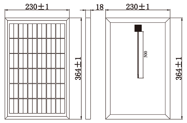 10W 12V MONOCRYSTALLINE SOLAR PANEL