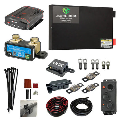 NISSAN (Y62) UNDER FLOOR DUAL BATTERY COMPLETE PACKAGE