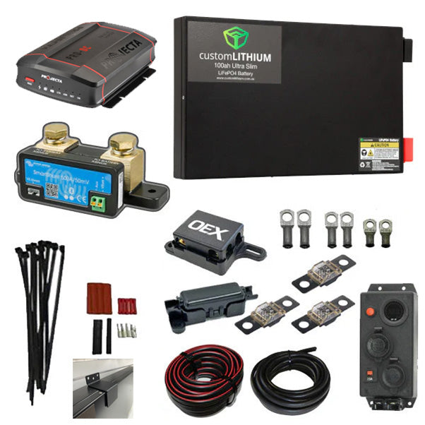 NISSAN (Y62) UNDER FLOOR DUAL BATTERY COMPLETE PACKAGE