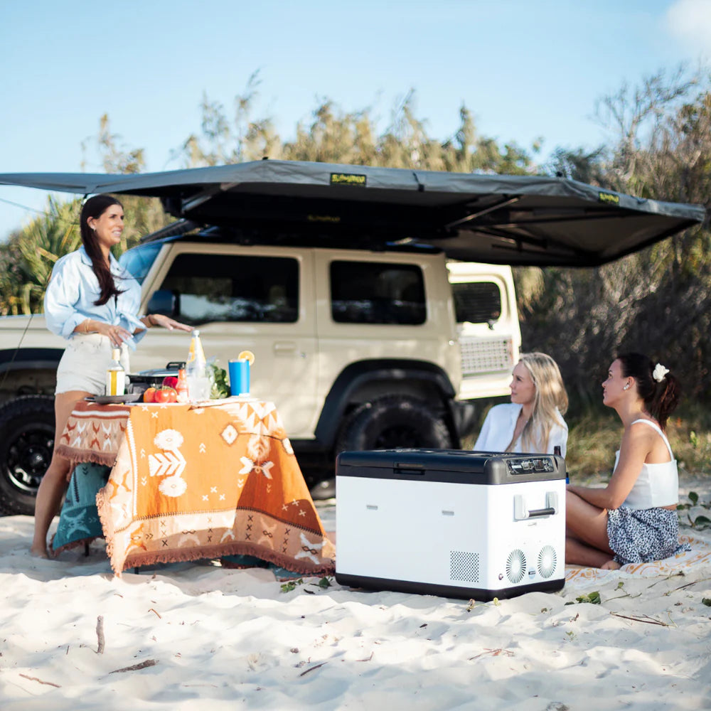 DOWN UNDER 65L DUAL ZONE FRIDGE FREEZER