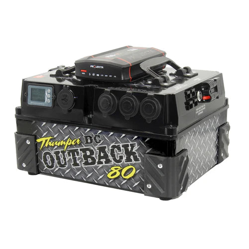 80Ah AGM Outback Projecta DC-DC Battery Pack