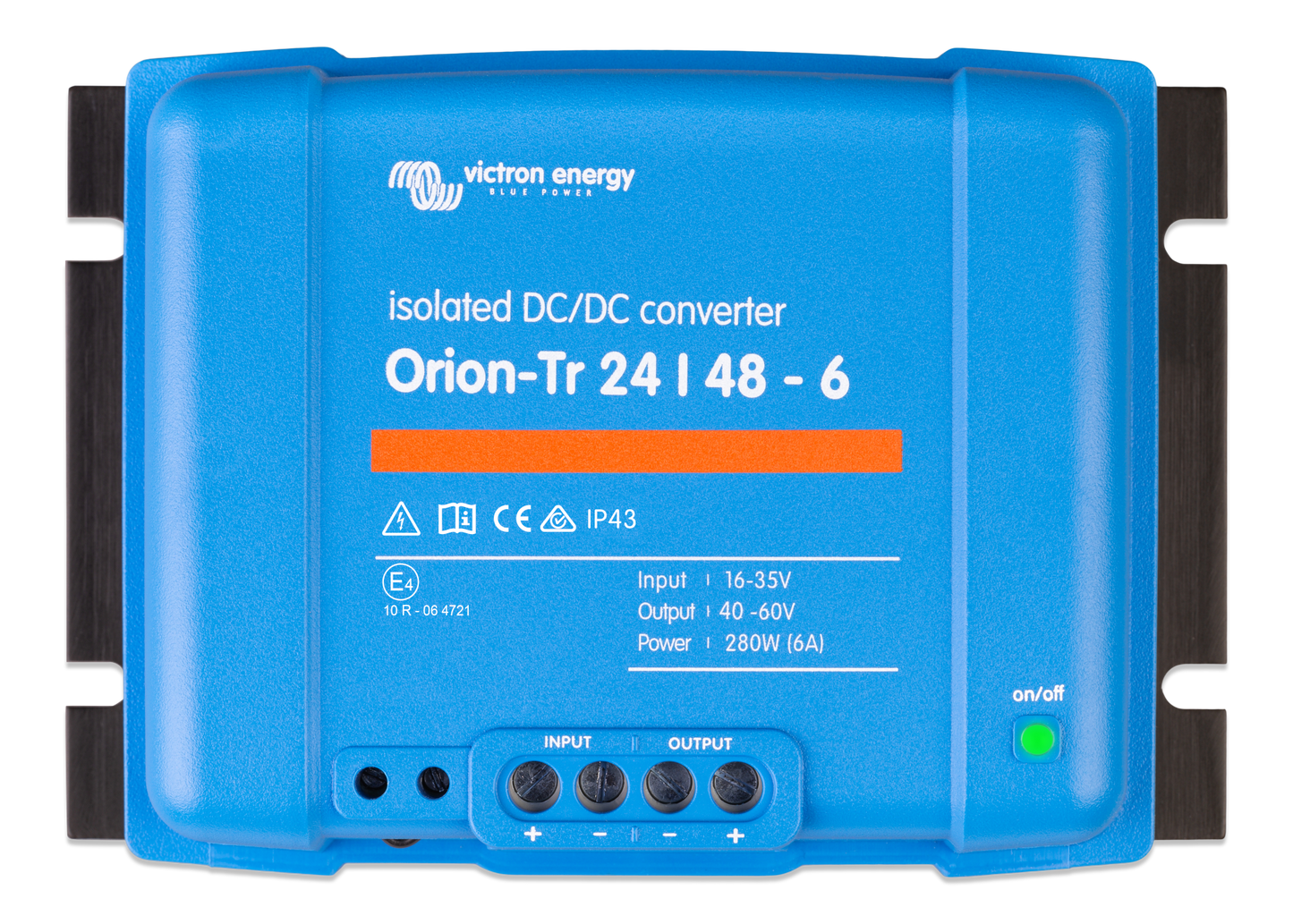 ORION-TR 24V TO 48V-6A (280W) ISOLATED DC-DC CONVERTER