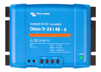 ORION-TR 24V TO 48V-6A (280W) ISOLATED DC-DC CONVERTER