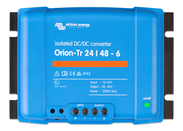 ORION-TR 24V TO 48V-6A (280W) ISOLATED DC-DC CONVERTER