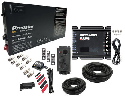 PREDATOR 100A 80A BMS DC-DC PACKAGE