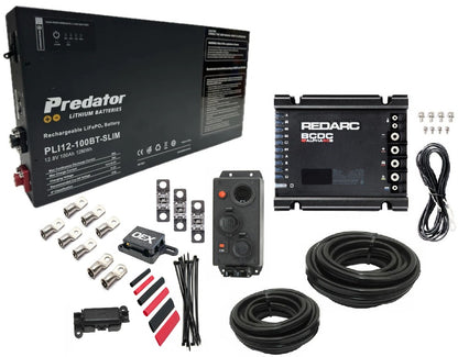 PREDATOR 100A 80A BMS DC-DC PACKAGE