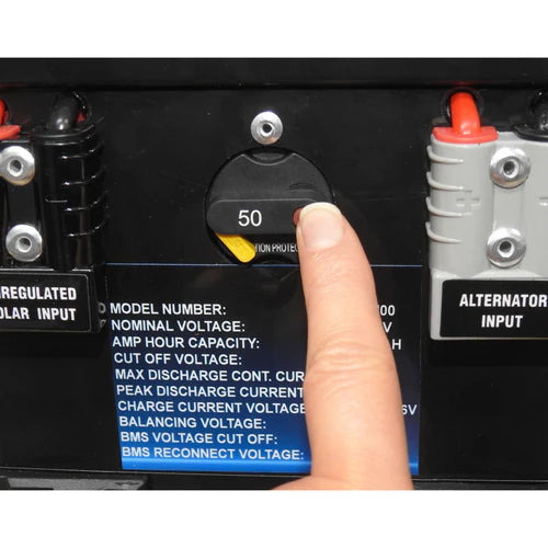 Thumper Lithium Battery Hub 120AH Projecta Front Mount + Bluetooth