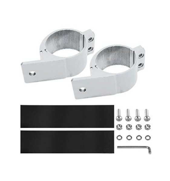 BULL BAR CLAMP 2.5 INCH 60-65MM SUITS LIGHT BARS & WORK LIGHTS