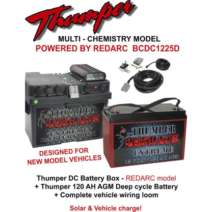 THUMPER REDARC DC-DC CLASSIC BATTERY BOX