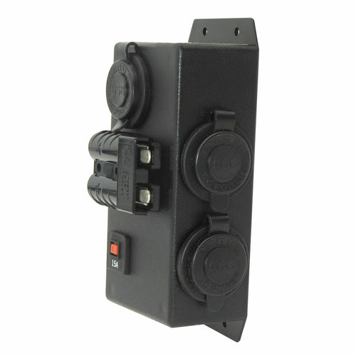 12V/24V RHM Control Box - 2x Accessory 1x Dual USB 1x 50A Anderson