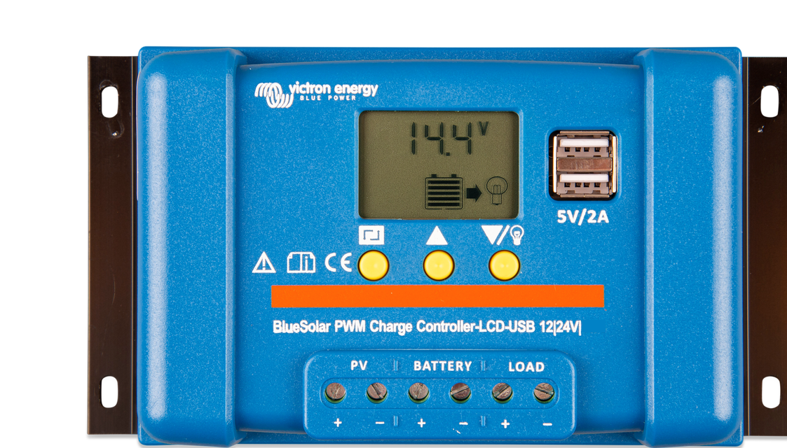 BLUESOLAR PWM-LCD&USB 12/24V-30A