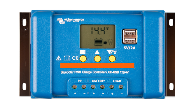 BLUESOLAR PWM-LCD&USB 12/24V-20A