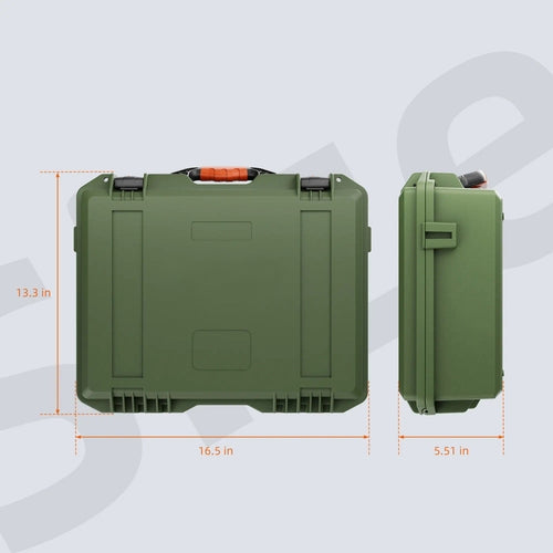 Starlink Mini Hard Protective Travel Case With Storage - Green