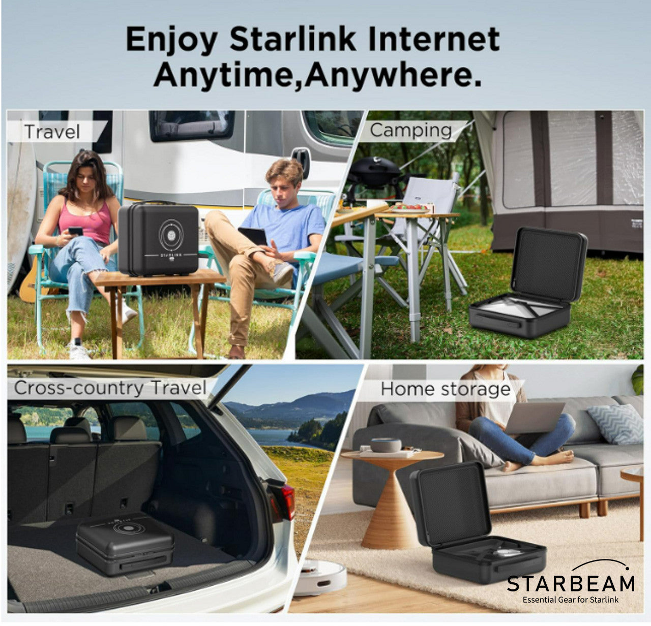 Starlink Mini Travel Suitcase