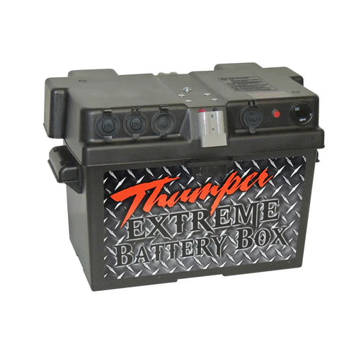 Battery Box - Red 1x Cig + 1x Engel + 1x Merit + 1x Dual USB