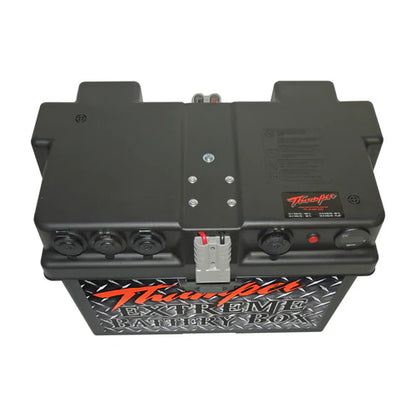 Battery Box - Silver 3x Cig + Dual USB