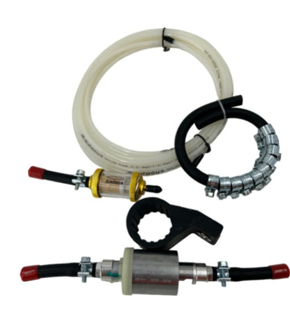 2KW BLUETOOTH DIESEL HEATER KIT + STAINLESS STEEL TANK INSTALLATION AT OUR WORKSHOP