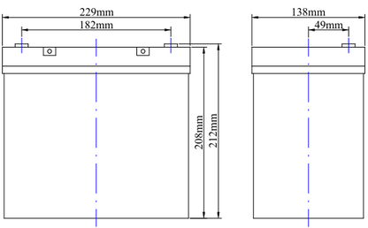 FULLRIVER HC SERIES 12V 55AH 620CCA