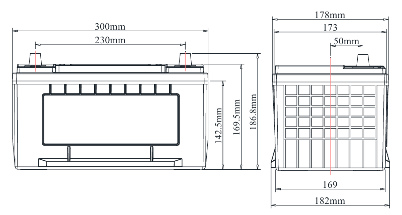 FULLRIVER HC75 12V 75AH 930CCA