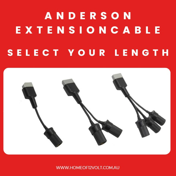 50A ANDERSON TO FEMALE CIGARETTE SOCKET